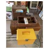 Assorted Plastic Storage Boxes and Caddies Lot