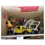 Assorted Mixed Toys and Action Figures Box Lot