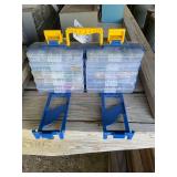 Plastic Organizer Box with Assorted Hardware