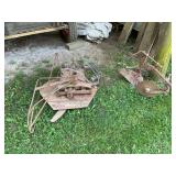 Tractor Plow and Mower Deck Attachments