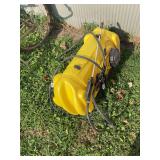 Yellow Polyethylene Utility Tank Sprayer with Wand and Hose