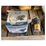 Superior Pump 12 Volt Transfer Pump with Box and Simer Blue Water Pump