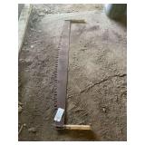 Two-Man Crosscut Saw with Wooden Handles