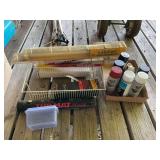 Assorted Hardware, Lighting, and Workshop Supplies Lot