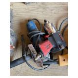 Assorted Pneumatic and Electric Power Tools Lot including Impact Wrench