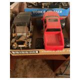 Lot of Two Assorted Toy Vehicles Including Ford SVT Raptor Monster Truck and Classic Model Automobile