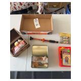 Blowgun and Assorted Airgun Darts and Ammunition Lot