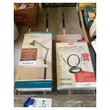 Patriot Lighting Architect Lamp and RCA Amplified HDTV Antenna Lot
