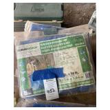 Assorted Poly Tarps Lot (Duraworx and Yardworks)
