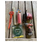 Assorted Power Tools and Accessories Lot