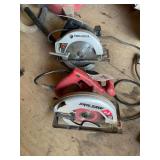 Lot of Two Circular Saws including Skilsaw and Black & Decker