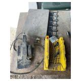Craftsman Power Belt Sander and Stanley Miter Box Lot