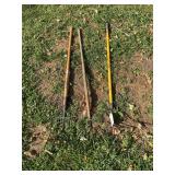 Assorted Garden Pitchforks and Cultivator Tools