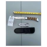 Folding Pocket Knife and Gerber Multi-Tool with Sheath