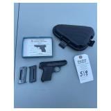 Jennings   .22LR   J-22  738615 Jennings Firearms Model J-22 .22 LR Semi-Automatic Pistol with Case and Extra Magazine