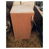 Wooden Cabinet Storage Unit with Single Door and Shelving Plus Unopened Designer