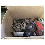 Assorted Hardware, Tools, and Utility Lot in Box