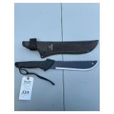 Gerber Gator Machete with Sawback Blade and Sheath