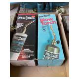 Two Bernzomatic Propane Blow Torch Kits Model UL100 in Original Packaging