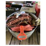 Assorted Extension Cords and Power Strips Lot