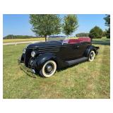 1936 Ford Roadster VIN 183286715