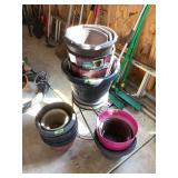 Assorted Plastic Planters and Plant Pots Lot