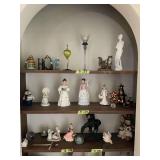 Assorted Decorative Figurines and Collectibles Lot