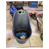 Rolling Garden Seat and Storage Cart