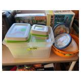 Storage Containers and Household Goods Assortment