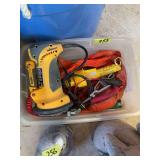 Wagner Paint Eater Power Tool with Voltage Tester and Accessories in Storage Bin