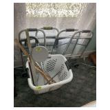 Medical Mobility Lot Including Walkers, Canes, and Seating Device