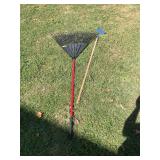 Lawn Rake and Garden Hoe Hand Tools
