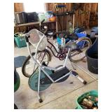 Schwinn Cruiser Bicycle and Weslo Pursuit E 25 Exercise Bicycle Lot