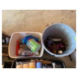 Assorted Household and Workshop Tools and Supplies Lot