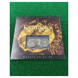 2001 Kentucky Statehood Quarter Presentation Folder Display Number 15 of 50