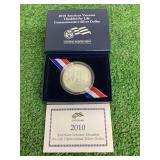2010 American Veterans Disabled for Life Commemorative Silver Dollar
