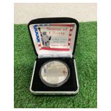 Statue of Liberty One Troy Ounce .999 Fine Silver Commemorative Round