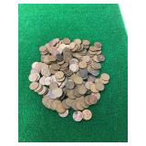 Large Group of United States One Cent Lincoln Wheat Pennies