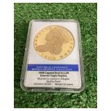 1808 Capped Bust to Left Quarter Eagle Replica