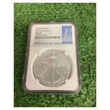 2022 American Silver Eagle One Dollar Coin NGC MS 69 First Day of Issue