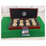 The John Wayne Gold Proof Coin Collection Boxed Set with Certificate of Ownership