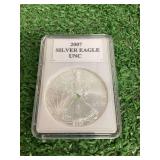 2007 American Silver Eagle One Dollar Coin