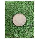 1909 Barber Quarter Dollar