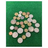 Assorted German Deutsche Mark and Pfennig Coin Lot