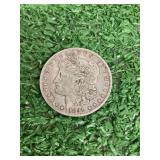 1891 Morgan Silver Dollar