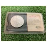 2003 American Silver Eagle Bullion Coin in Littleton Showpak