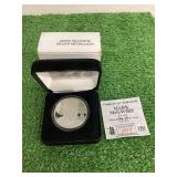 Mark McGwire 62nd Home Run Highland Mint One Troy Ounce .999 Fine Silver Medallion
