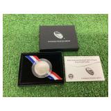 2014 National Baseball Hall of Fame Proof Half-Dollar with Certificate of Authenticity