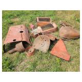 Assorted Allis Chalmers Tractor Parts and Panels