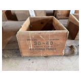 Santa Clara California Prunes Wooden Fruit Box